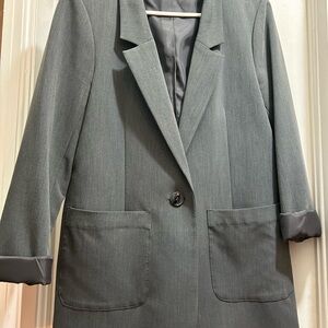 H&M Charcoal Blazer Jacket
